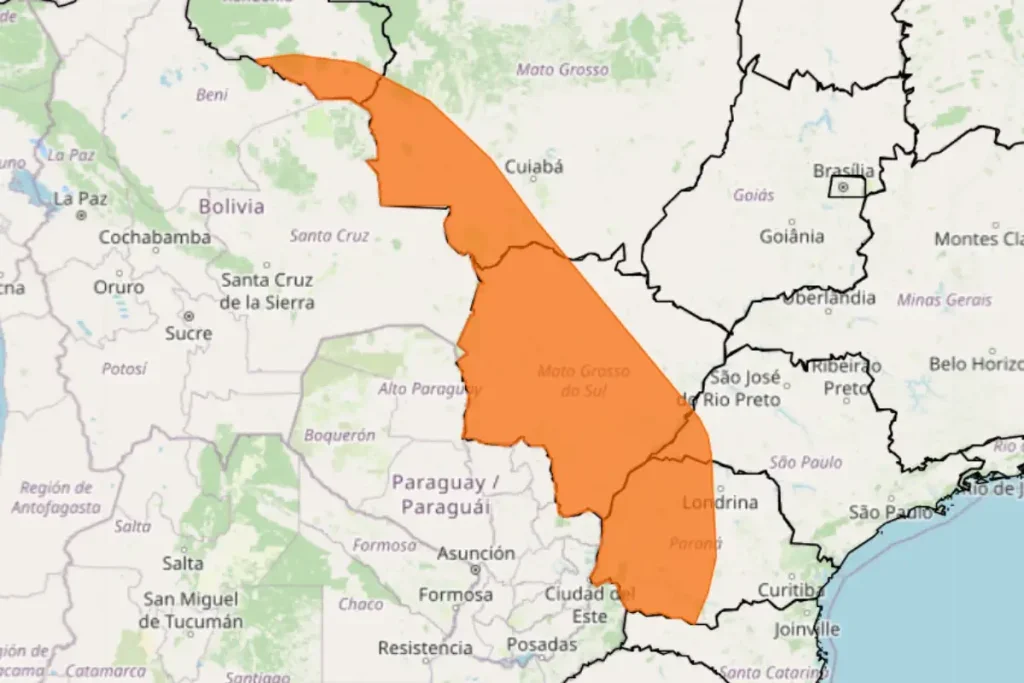 Inmet Emite Alerta Laranja De Tempestade Grande Parte Do Paraná