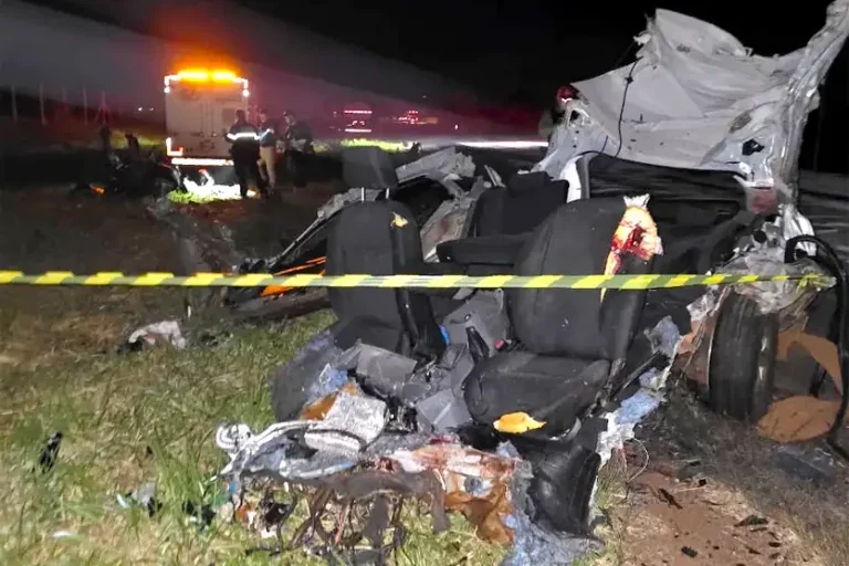 Jovem de 20 anos morre: o acidente ocorreu na noite desta terça-feira (13), no entroncamento com a PR-317.