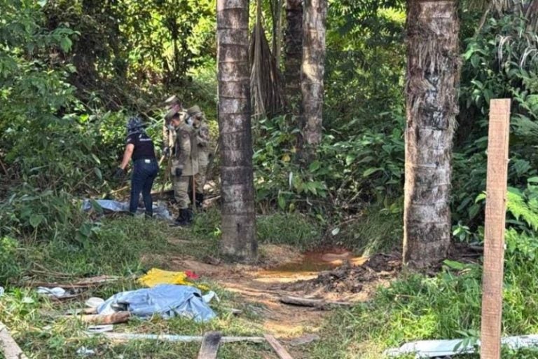 Jovens são mortos: as vítimas estavam desaparecidas há dias.