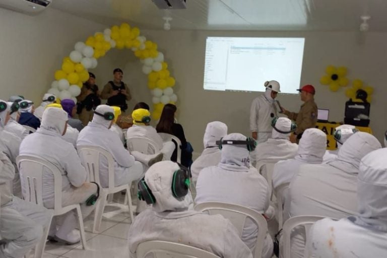 Maio Amarelo: a palestra teve como foco principal a prevenção de acidentes e a valorização da vida nas vias urbanas e rodoviárias.