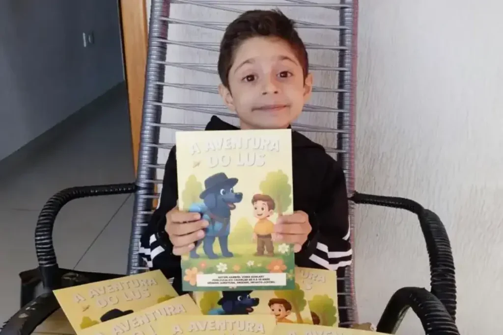 Menino Paranaense Publica Seu Primeiro Livro Aos 7 Anos 0