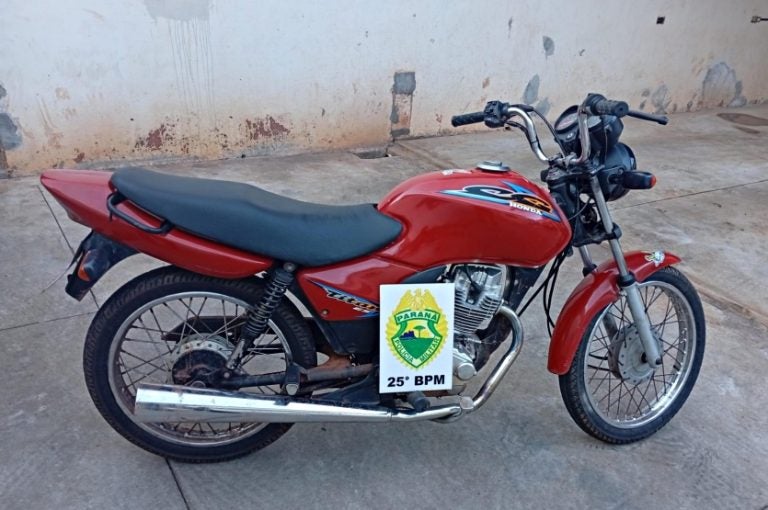 Moto Alvo De Furto é Recuperada Pela Pm E Moradores
