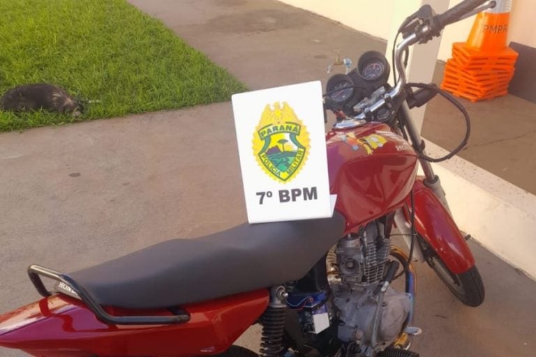 Motociclista sem CNH: