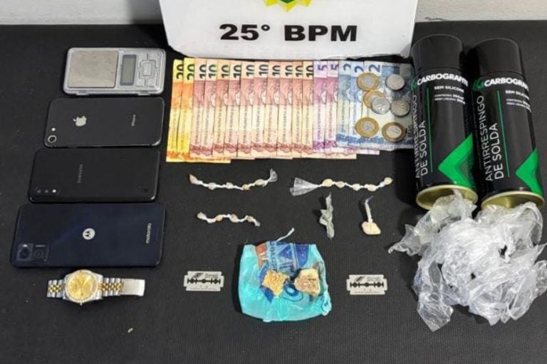 Polícia Militar Desarticula Ponto De Tráfico De Drogas Em Umuarama; Adolescente é Apreendido