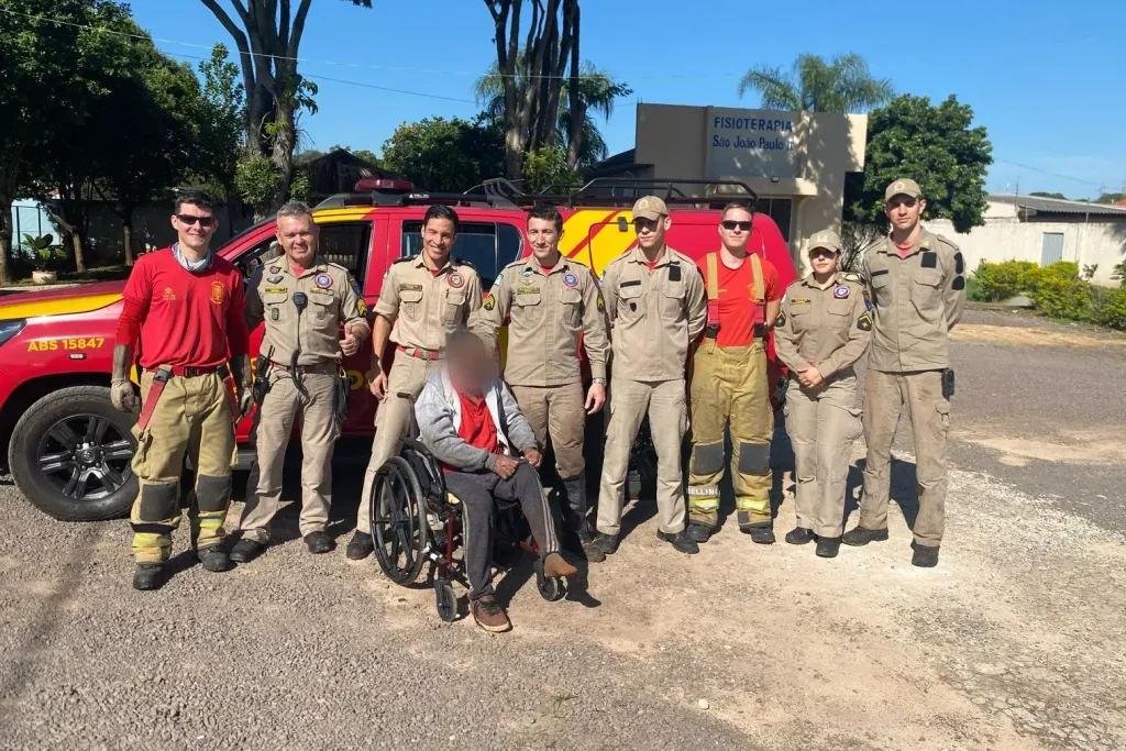 Idoso Foge De Lar Santa Faustina E é Resgatado Em Mata 3