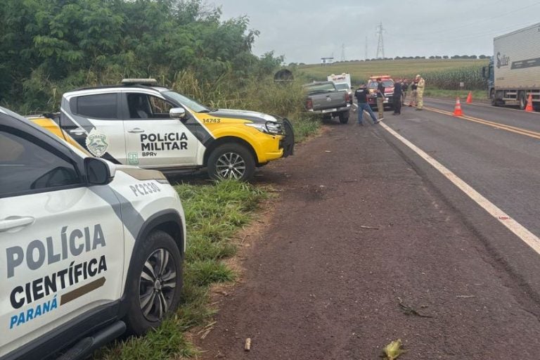 Batida Frontal Na Pr 323 Mata Idosa De Tapejara E Fere Três Pessoas