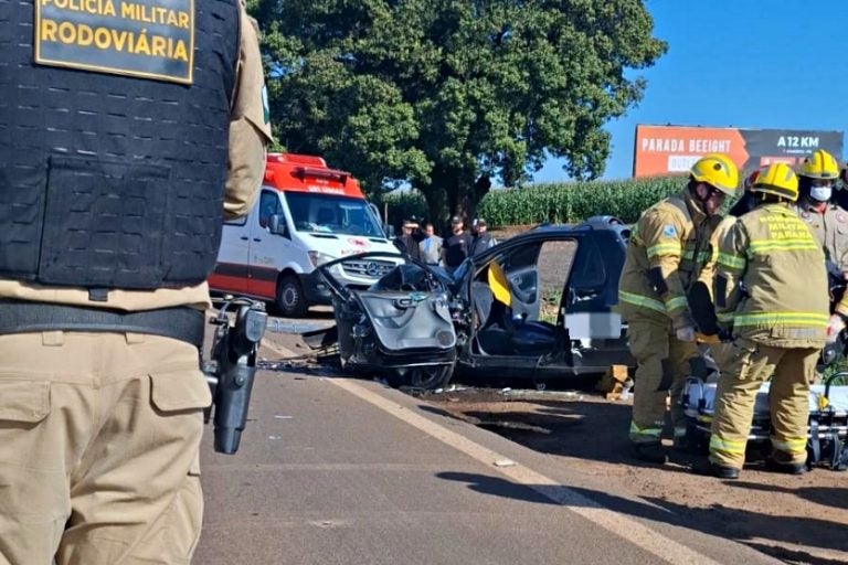 Colisão Na Pr 323 Deixa 4 Feridos, Sendo 2 Em Estado Grave (4)