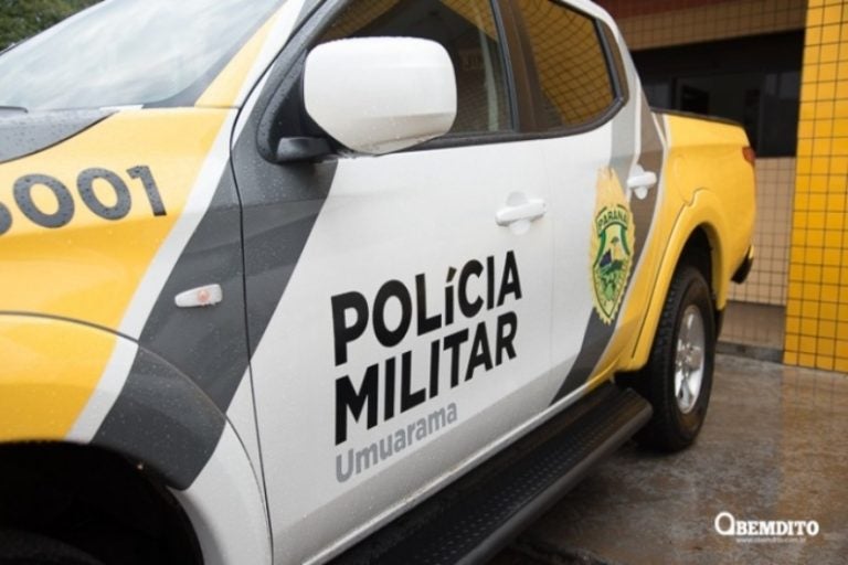 Homem é preso em Umuarama: a ocorrência foi registrada na noite desta terça-feira (17), por volta das 18h58.
