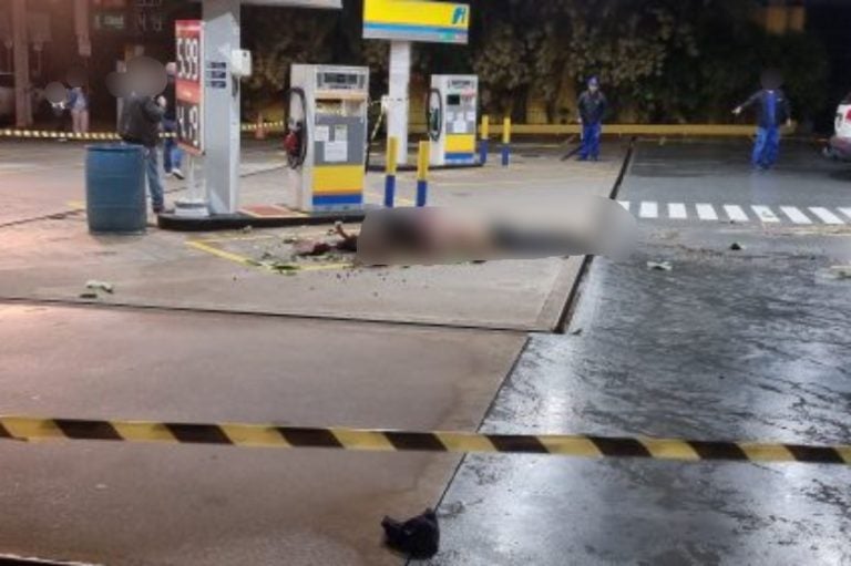 Homem tem crânio esmagado: o crime ocorreu no fim da madrugada desta sexta-feira (20).