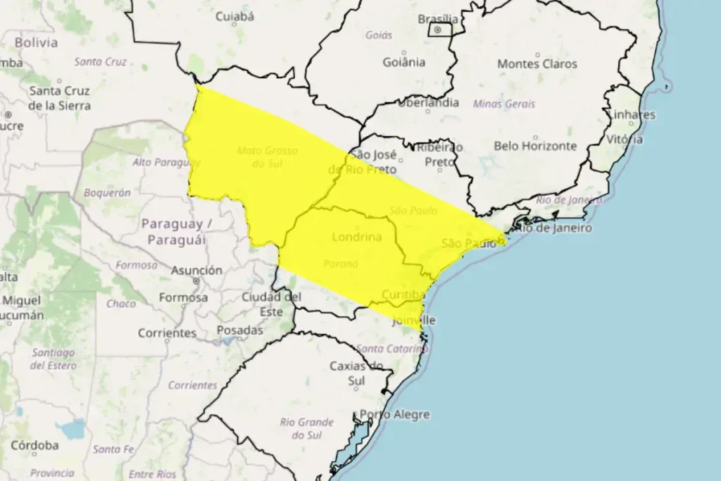 Inmet Emite Alertas De De Geada E Chuvas Intensas Para O Paraná 1