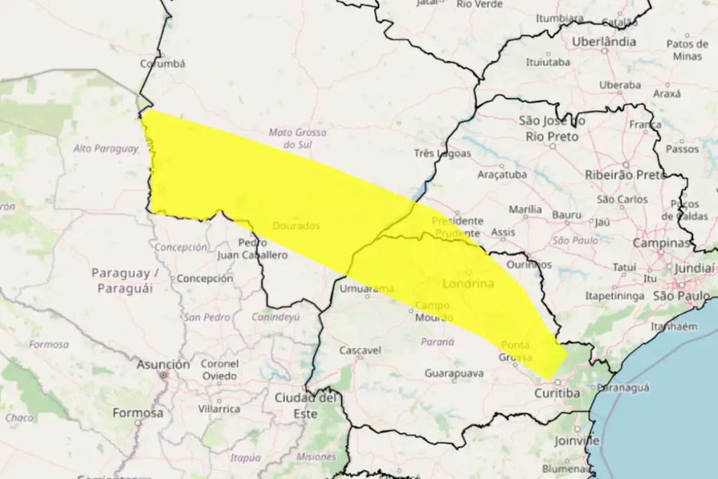 Inmet Emite Alertas De De Geada E Chuvas Intensas Para O Paraná 3