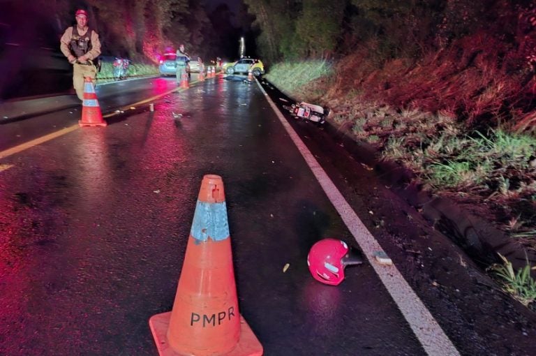 Motociclista Fica Ferido Após Atropelar Corpo De Idoso Na Pr 082 (3)