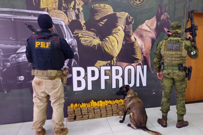 Motorista é Preso Em Umuarama Com Quase 70 Kg De Basta Base De Cocaína