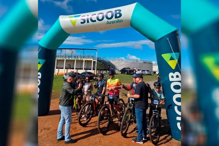 Pedal Ecológico De Douradina Contou Com Apoio Do Sicoob Arenito