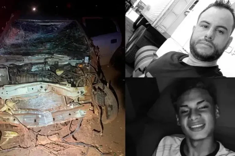 Quem rram as vítimas: o condutor havia fugido de uma abordagem policial e acabou capotando o veículo após bater em uma placa.