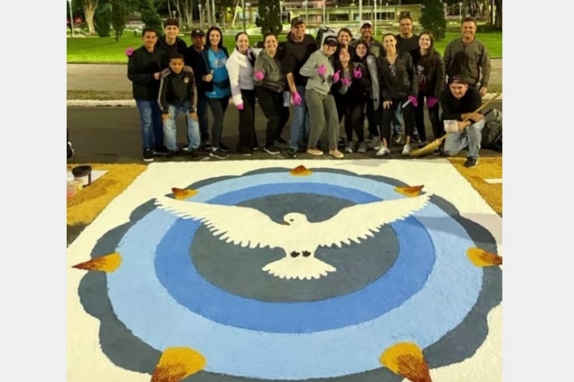 Tapetes De Corpus Christi Coloriram As Ruas Em Expressão De Fé (6)