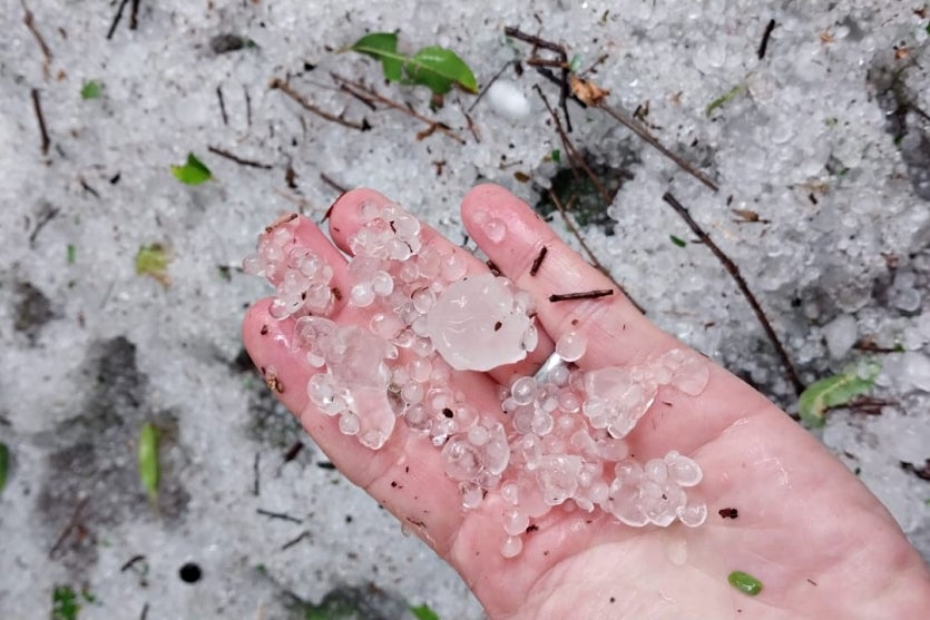 Temporal Com Granizo E Vento Forte Atinge Carbonera (1)
