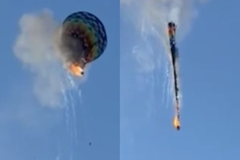 Balão Em Chamas Obemdito