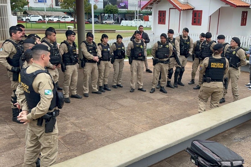 25º Batalhão Lança A Operação Força Total Brasil Em Umuarama (2)