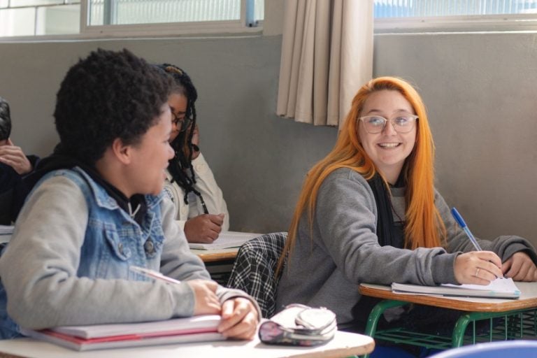 Alunos da rede estadual:
