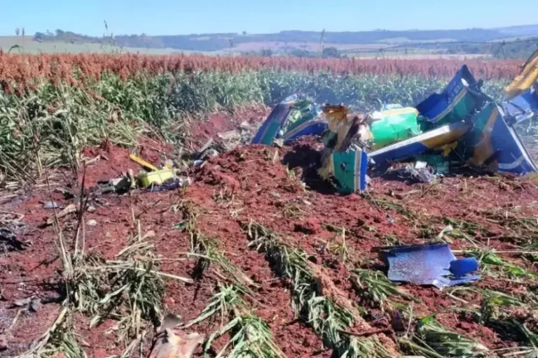 Avião: o acidente ocorreu na manhã desta quarta-feira (30).
