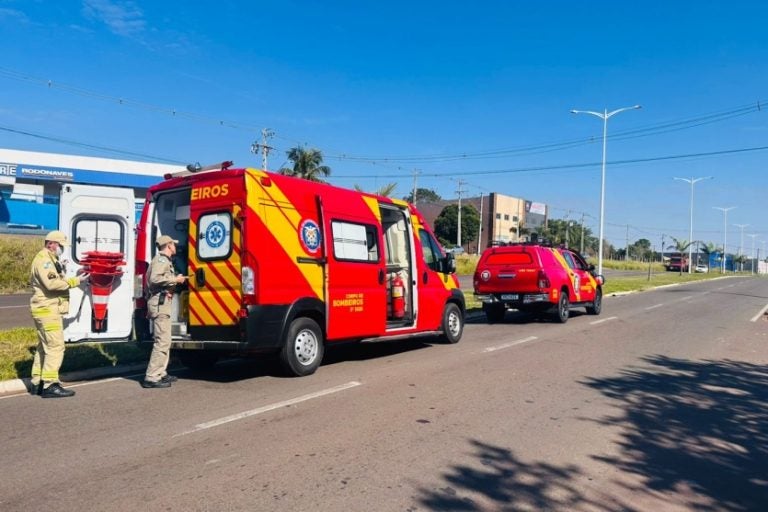 Homem Sofre Ferimentos Graves Na Perna Após Atropelar Cachorra (1)