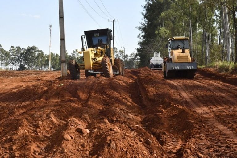 Obras De Pavimentação Da Estrada Pioneiro Avançam Com Rapidez (1)