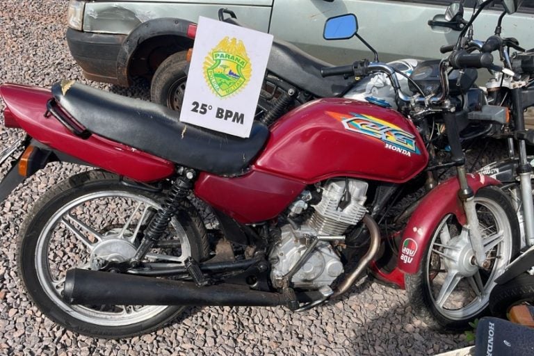 Pm Apreende Duas Motos Em Altônia; Um Condutor Tinha 14 Anos (2)