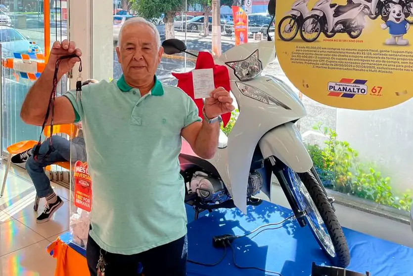 Planalto Sorteia Uma Biz 125 Por Semana Na Campanha De 67 Anos Do Grupo 2