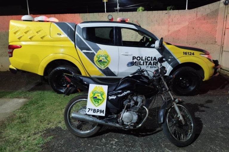 Rondon: A abordagem ocorreu durante patrulhamento preventivo da Polícia Militar.