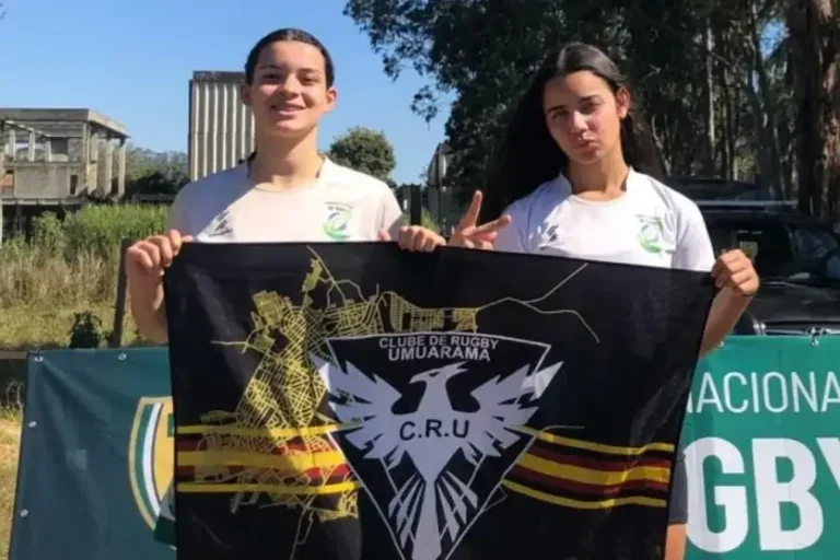 Rugby: Lara Beatriz e Maria Eduarda já defenderam a seleção paranaense no Campeonato Brasileiro, disputado em dezembro do ano passado.