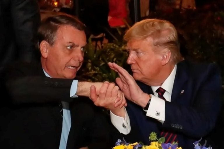 Trump: a crítica ocorre no momento em que o ministro Alexandre de Moraes, relator da ação no STF, é alvo de uma ação judicial nos EUA.