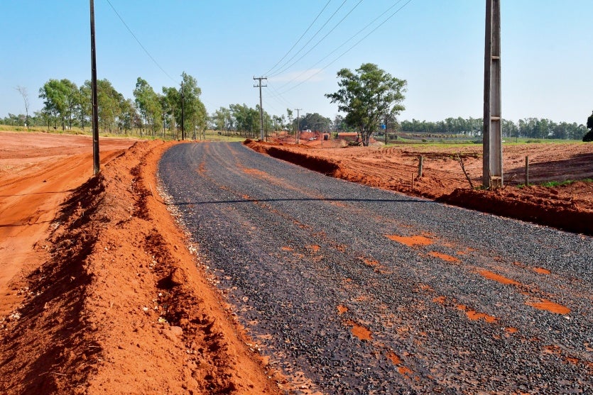 Asfalto Avança Na Estrada Pioneiro, Que Liga Umuarama A Lovat (1)