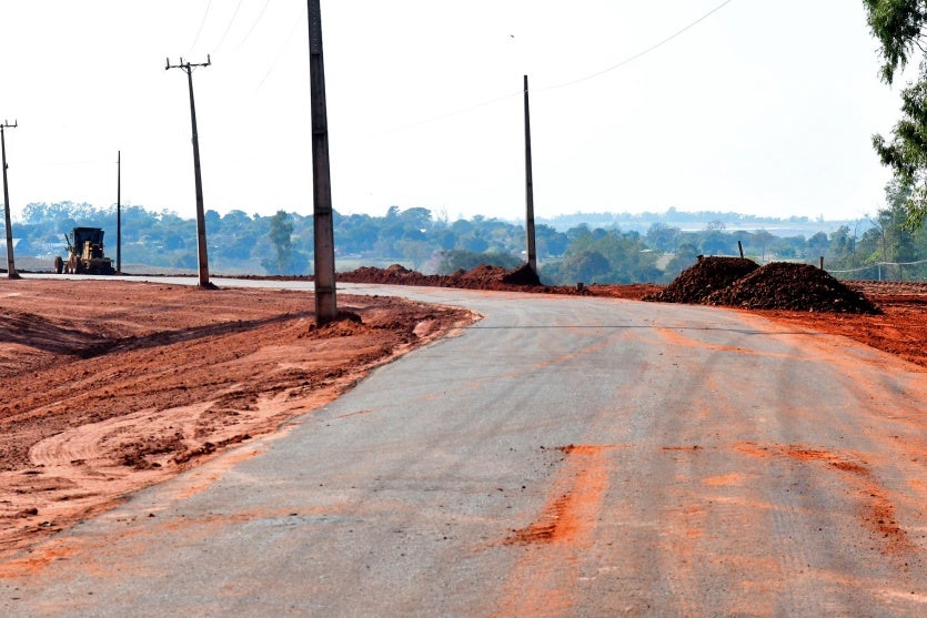 Asfalto Avança Na Estrada Pioneiro, Que Liga Umuarama A Lovat (3)