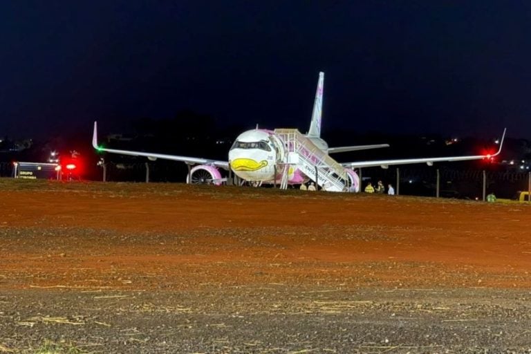 Avião faz pouso de emergência: a Polícia Federal (PF) fez uma varredura completa na aeronave para identificar qualquer risco.