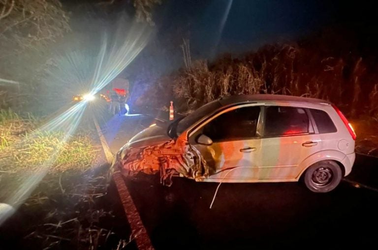 Condutor Embriagado Se Envolve Em Colisão Na Pr 082, Em Ivaté