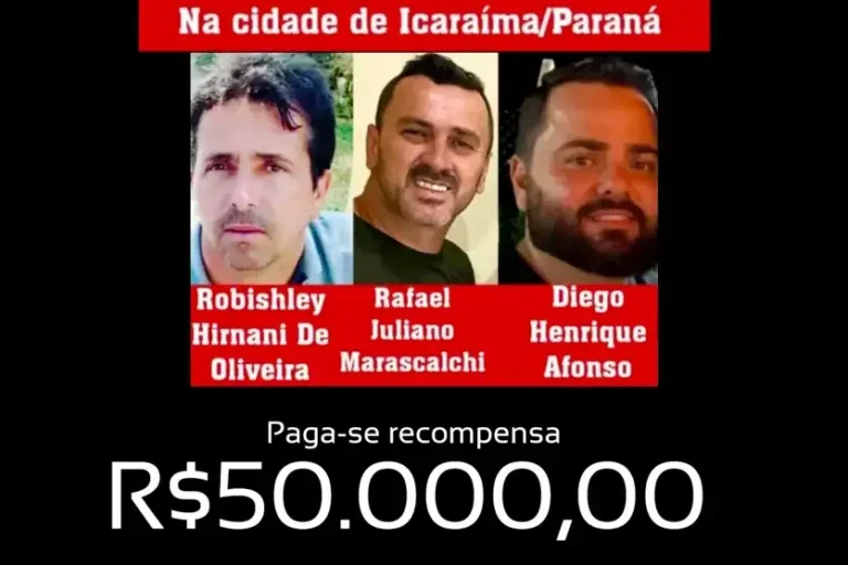 Desaparecidos de Icaraíma: Nesta sexta-feira (29), o desaparecimento completou 23 dias.