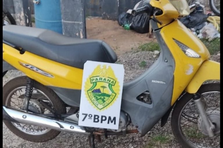 Goioerê: a recuperação ocorreu durante um patrulhamento policial.