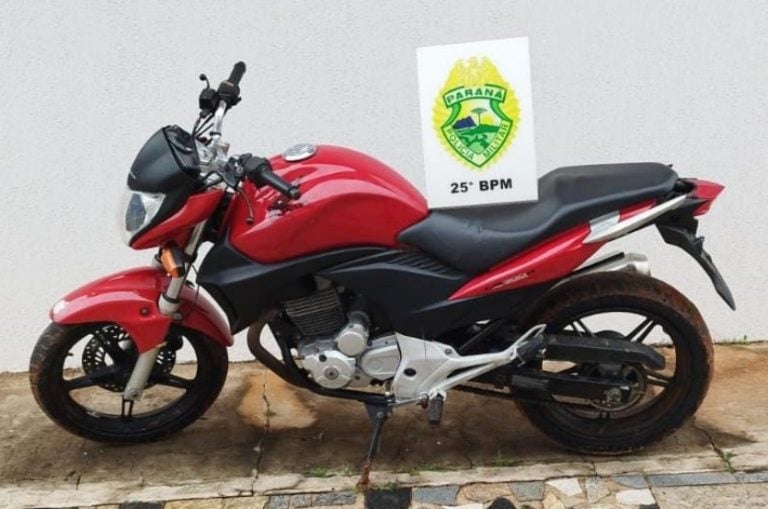 Pm Localiza Moto Sem Placa E Irregularidades No Interior De Iporã