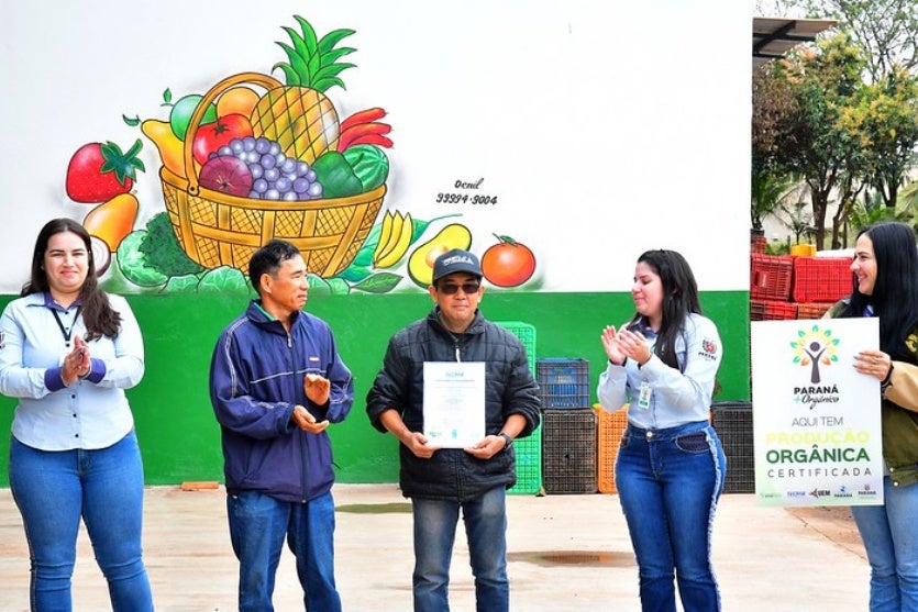 Produtor Rural Recebe Certificação Do Paraná Mais Orgânico (2)