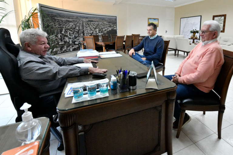 Scanavaca Recebe A Visita Do Deputado Estadual Nelson Justus
