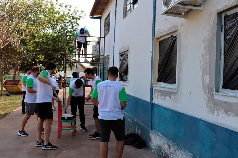 Sicoob Arenito Realiza Obras Na Casa Dona Maria Da Sopa 4