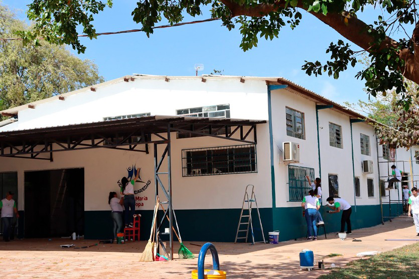Sicoob Arenito Realiza Obras Na Casa Dona Maria Da Sopa2