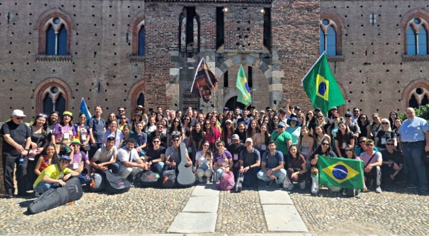 Umuarama Jovens Da Diocese Têm Dias Inesquecíveis Em Roma (1)