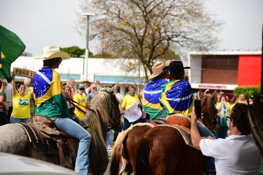 Umuaramenses Fazem Manifestação Contra Lula E Moraes (1)