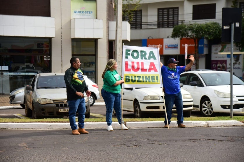Umuaramenses Fazem Manifestação Contra Lula E Moraes (2)
