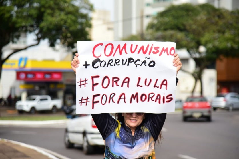 Umuaramenses Fazem Manifestação Contra Lula E Moraes (7)