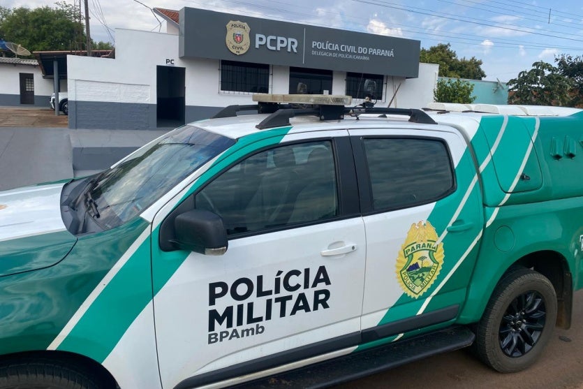 Imagens mostram estado da caminhonete após ser desenterrada em Icaraíma