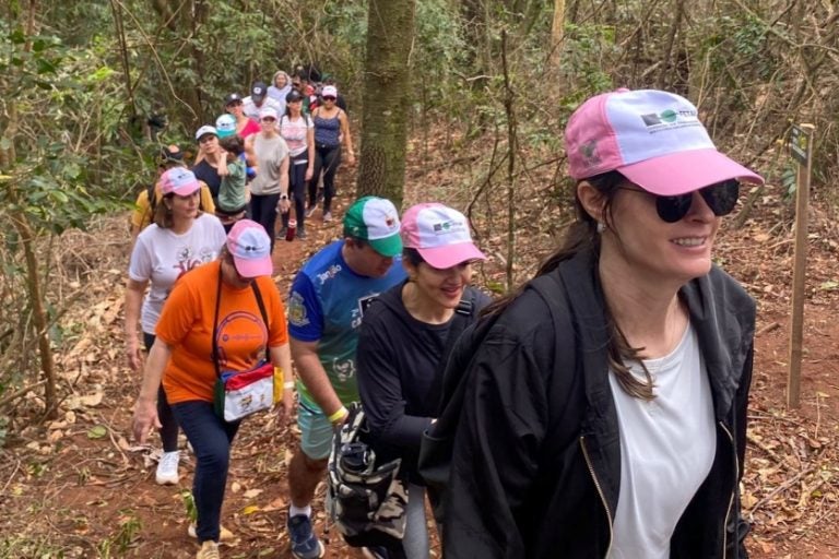 Altônia: evento reuniu dezenas de participantes no Circuito Lagoa Xambrê, promovendo atividades físicas, integração e valorização do patrimônio natural.
