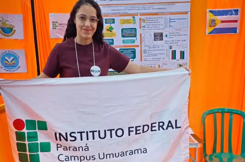 Aluna Do Ifpr Umuarama Conquista Prêmio Em Feira De Ciência (2)